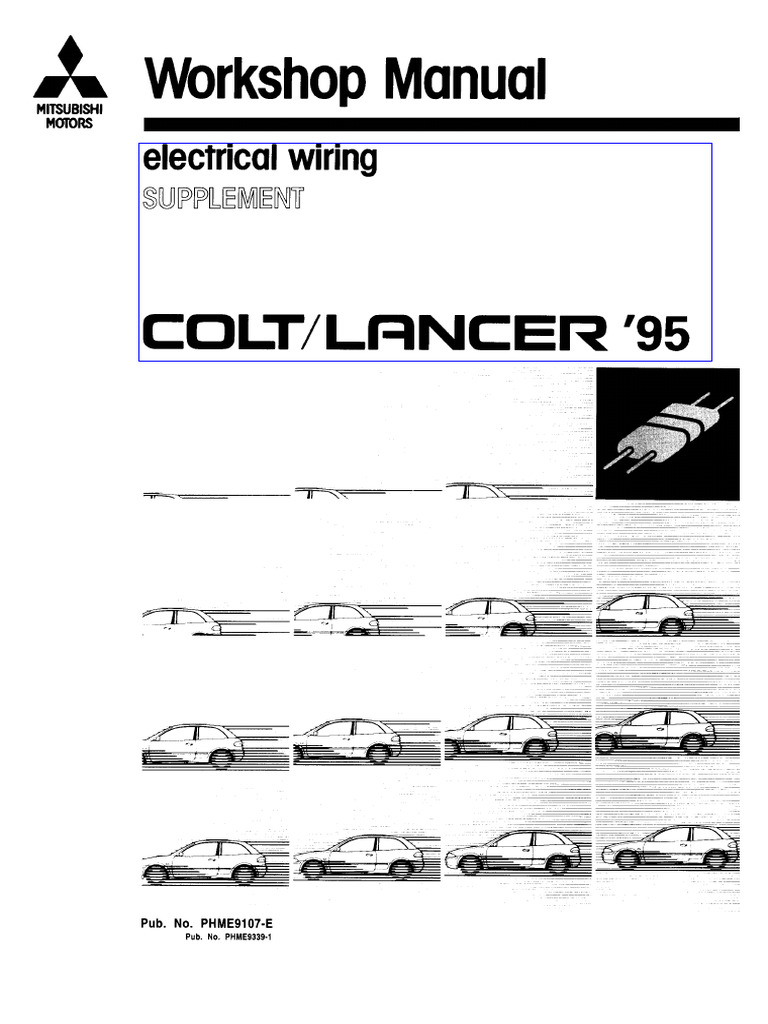 Mitsubishi Lancer 1995 Electrical Wiring | PDF