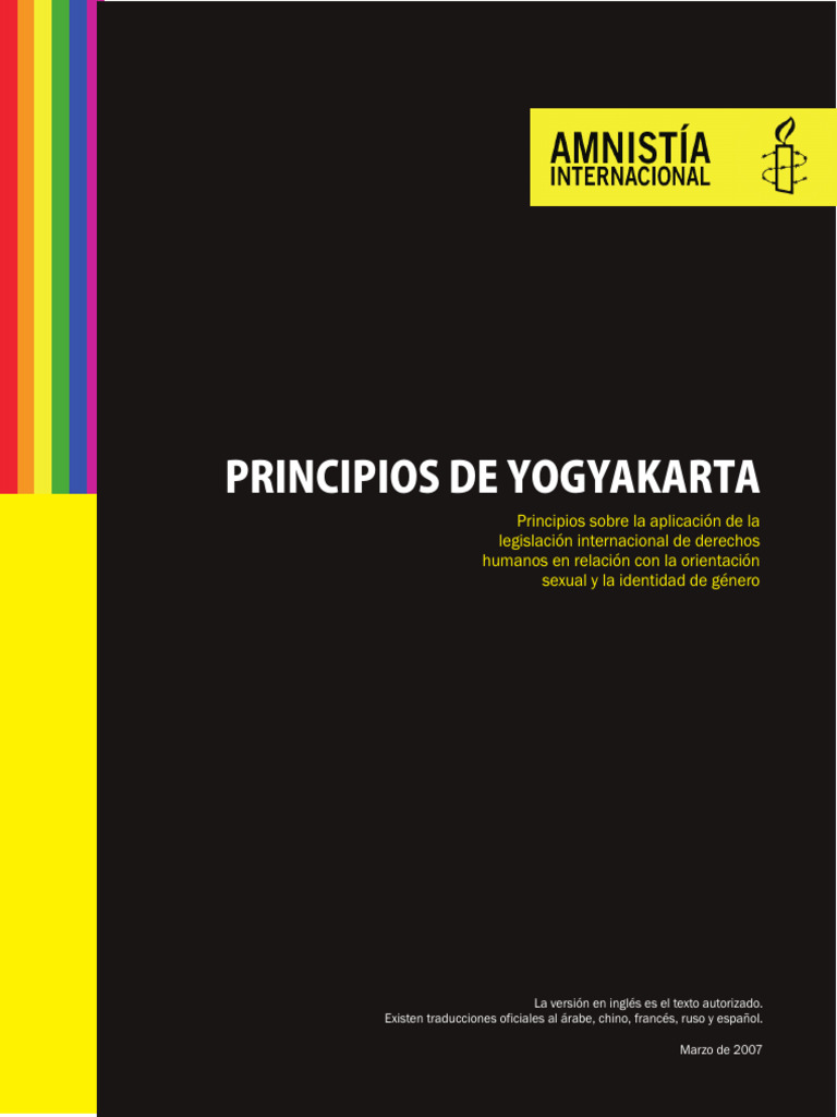 Principios de Yogyakarta PDF
