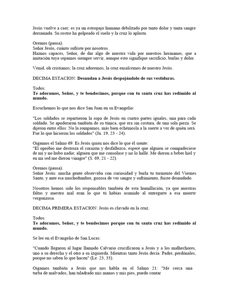 Reflexiones sobre la Pasión y Resurrección de Jesús | PDF | Religión y ...