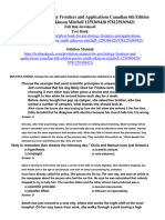 Test Bank For Psychology Frontiers and Applications Canadian 6th Edition Passer Smith Atkinson Mitchell 1259369420 9781259369421