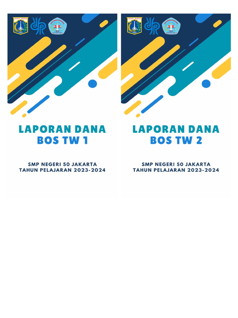 Cover Laporan Dana Bos Bop Print | PDF