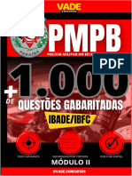 Caderno 1.000 Questões PMPB 2023