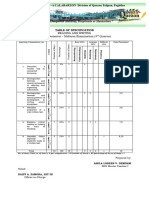 Mdat Table-Of-specification 2023