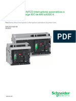 Pact Series: Masterpact Mtz2/Mtz3 Interruptores Automáticos E Interruptores en Carga Iec de 800 A 6300 A