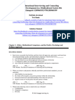 Test Bank For Intentional Interviewing and Counseling Facilitating Client Development in A Multicultural Society 8th Edition Ivey Zalaquett 1285065352 9781285065359