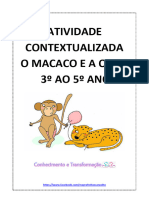 Atividade Contextualizada o Macaco e A Onça PDF