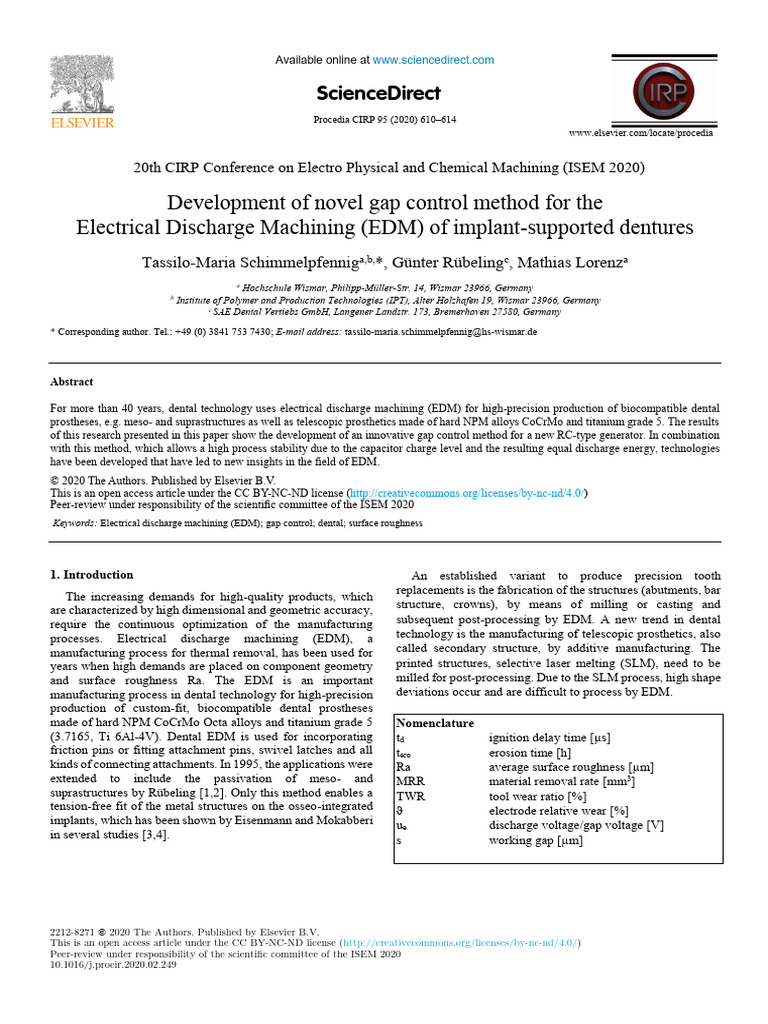 Development of Novel Gap Control Method For The El PDF
