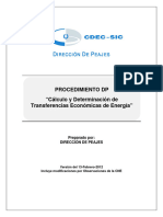 Procedimiento DP Transferencias Energia Incluye Obs CNE