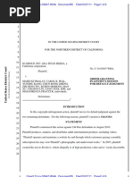 310-Cv-03647-WHA Docket 65 Order Granting Default