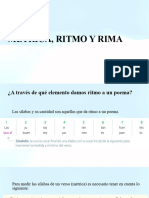 Métrica Ritmo y Rima