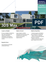 3Ds Max Arquitectura 2018