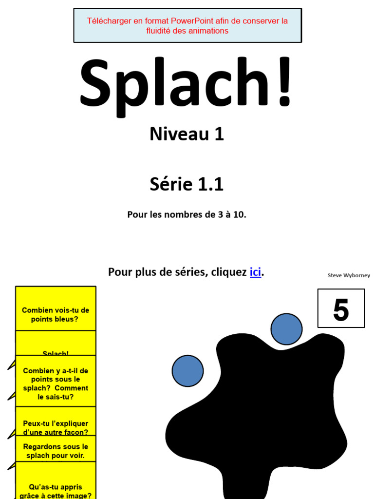 Splach Niveau 1 (3 À 10) | PDF | Suite Office pour Windows | Suites ...