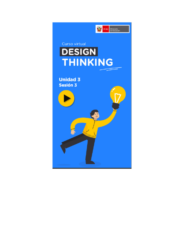 Design Thinking U3 S3 | PDF