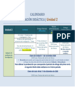 Calendario Unidad2