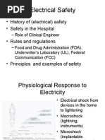 Lecture 1b Electrical Safety CH 14