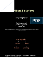 Distributed Systems: Steganography