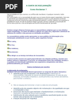 A CARTA DE RECLAMAÇÃO2