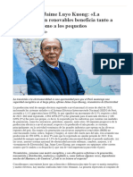 Viceministro Jaime Luyo Kuong - La Generación Con Renovables Beneficia Tanto A Los Grandes Como A Los Pequeños Consumidores