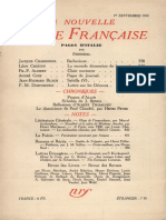 La Nouvelle Revue Française #228 (Septembre 1932) (Collectifs)