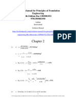 Solution Manual For Principles of Foundation Engineering 8th Edition Das 1305081552 9781305081550