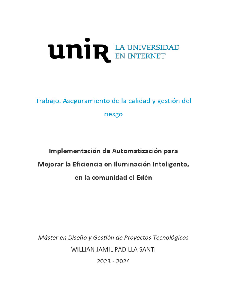 Aseguramiento de La Calidad y Gestión Del Riesgo | PDF