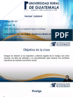 Clase 16 Derecho Procesal Laboral URG 2020 2021 de La Huelga y El