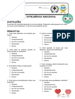 Quiz - Inteligência Emocional