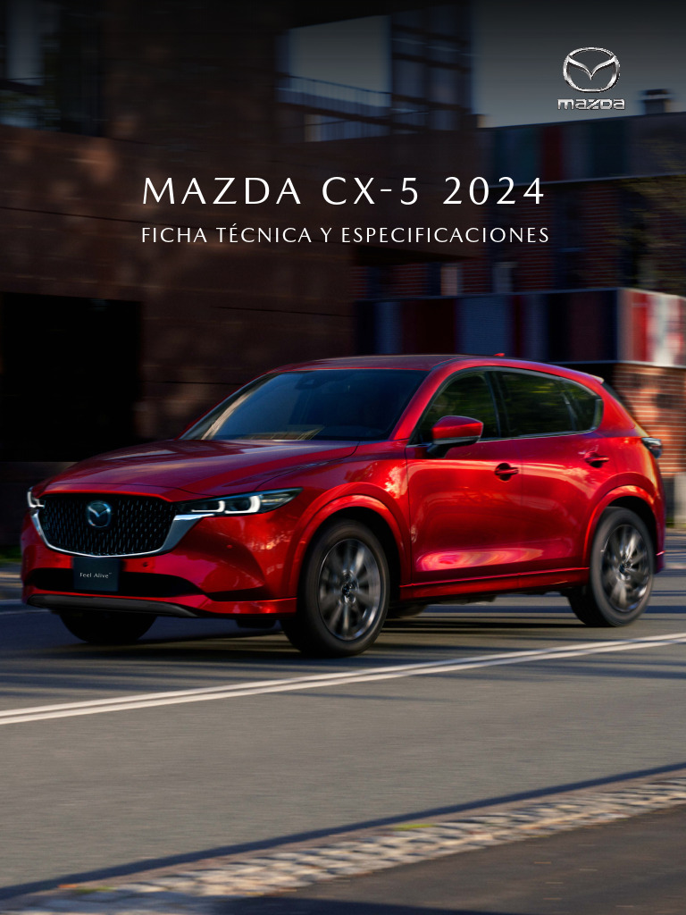 Ficha Tecnica Mazda CX 5 2024 v01 PDF