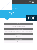 Análisis Empresarial Asociado A Elementos de Un Sistema de Gestión Ambiental