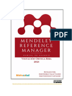 Manual de Mendeley Manager 2021