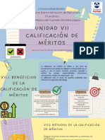 Calificación de Méritos