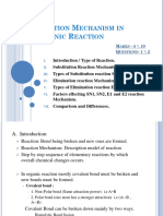 Mechanism in Organic Reaction