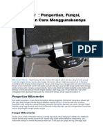 Mikrometer Luar