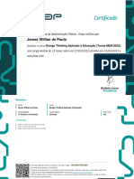 Design Thinking Aplicado À Educação