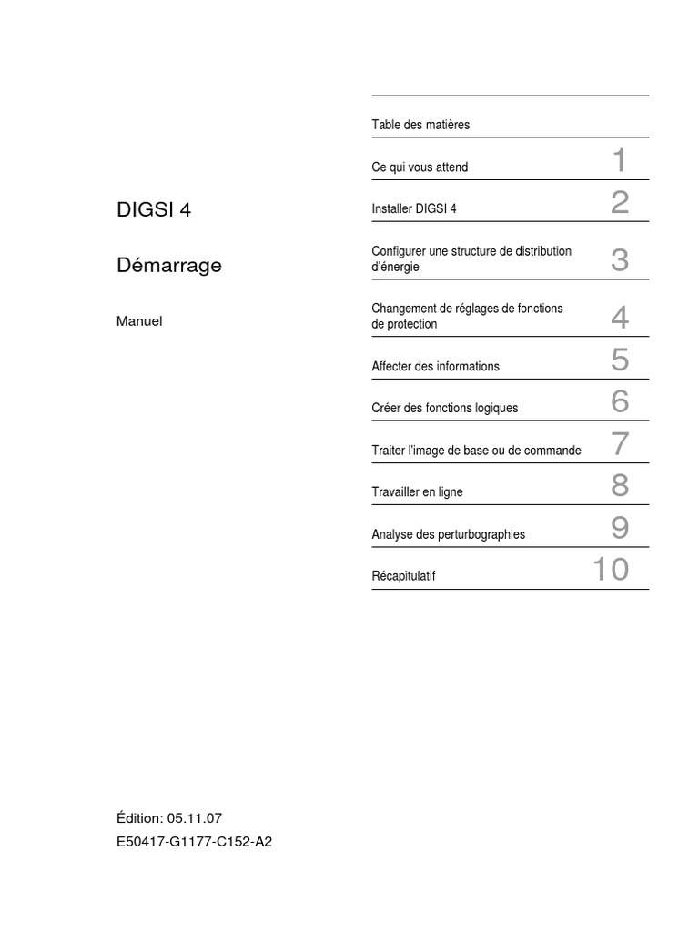 Digsi FR | PDF