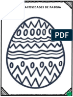 Mi Cuadernillo de Colorear Huevos de Pascua