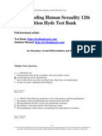 Understanding Human Sexuality 12th Edition Hyde Test Bank 1