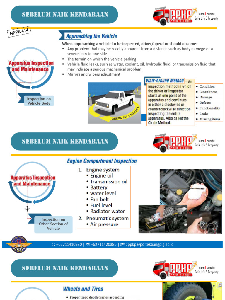 ARFF Vehicle Ops 29 Halaman | PDF | Headlamp | Traffic Collision