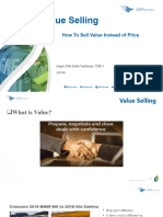 How To Sell Value Instead of Price-Fix