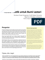 Modul Ajar Modul Projek - Gaya Hidup Berkelanjutan - Kelola Plastik Untuk Bumi Lestari - Fase A