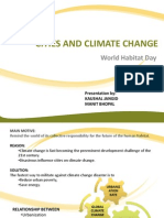 Cities and Climate Change: World Habitat Day