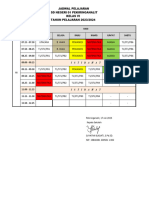 Jadwal Pelajaran K.13