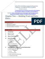 Solution Manual For SELL 3rd Edition Ingram LaForge Avila Schwepker Williams 113318832X 9781133188322