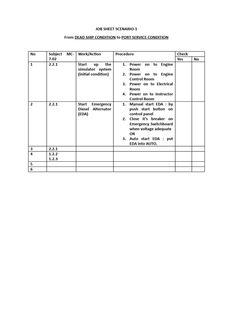 Job sheet scenario 1 engine graphics pdf
