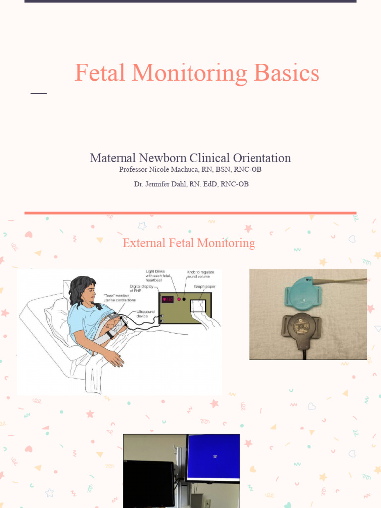 Fetal Monitoring Techniques Explained | PDF
