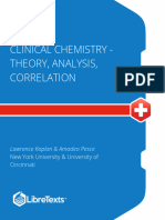 Clinical Chemistry - Theory, Analysis, Correlation