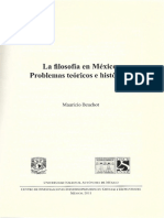Beuchot, M. La filosofía en México