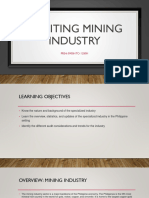 PrE4 Auditing Mining Industry