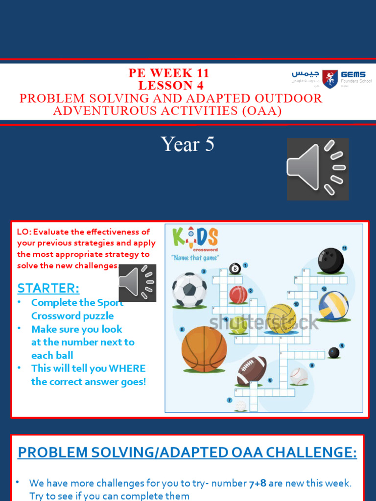 Lesson 4 problem solving and adapted oaa year 5 pdf