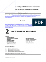 Solution Manual For Sociology A Brief Introduction Canadian 6th Edition by Schaefer and Haaland 1259465586 9781259465581